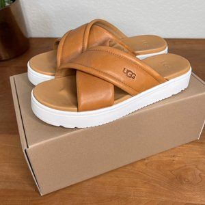 UGG Zayne Crossband Sandals Size 8